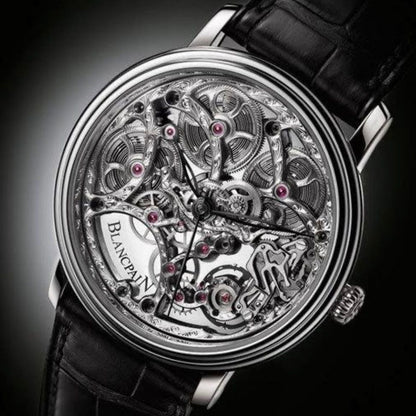 Blancpain Skeleton 8 Jours Villeret 18K