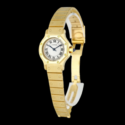 Cartier Santos Octagon 18K