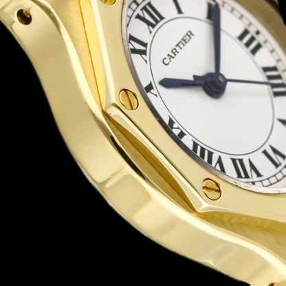 Cartier Santos Octagon 18K