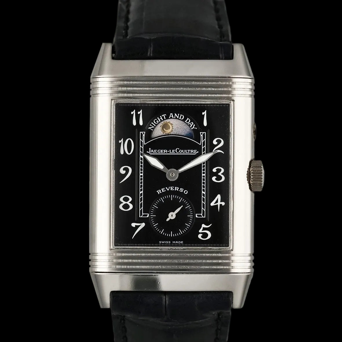 Jaeger-LeCoultre Reverso Duo-Face Tag und Nacht 18K