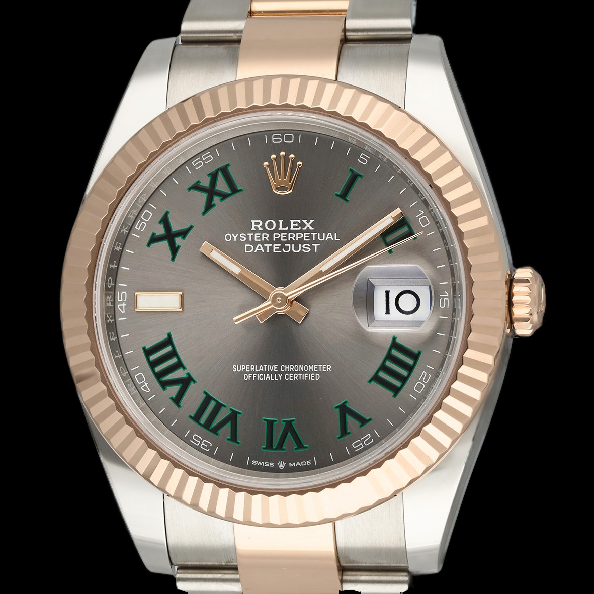 Rolex Datejust 18K 'Wimbeldon'