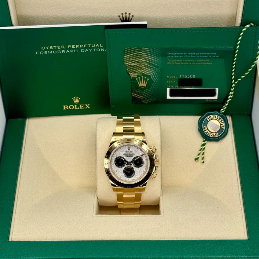 Rolex Daytona Meteorite 18K