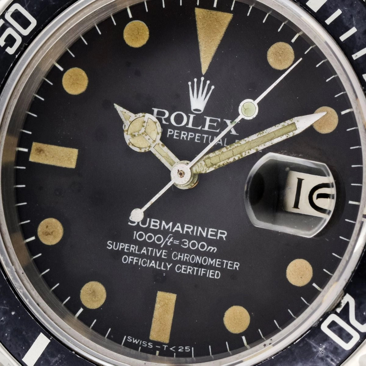 Rolex Submariner Transitional Maxi Pallettoni Dial