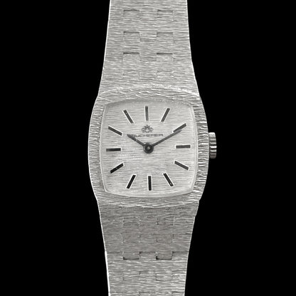 Bucherer Frosted Carré Solid Silver