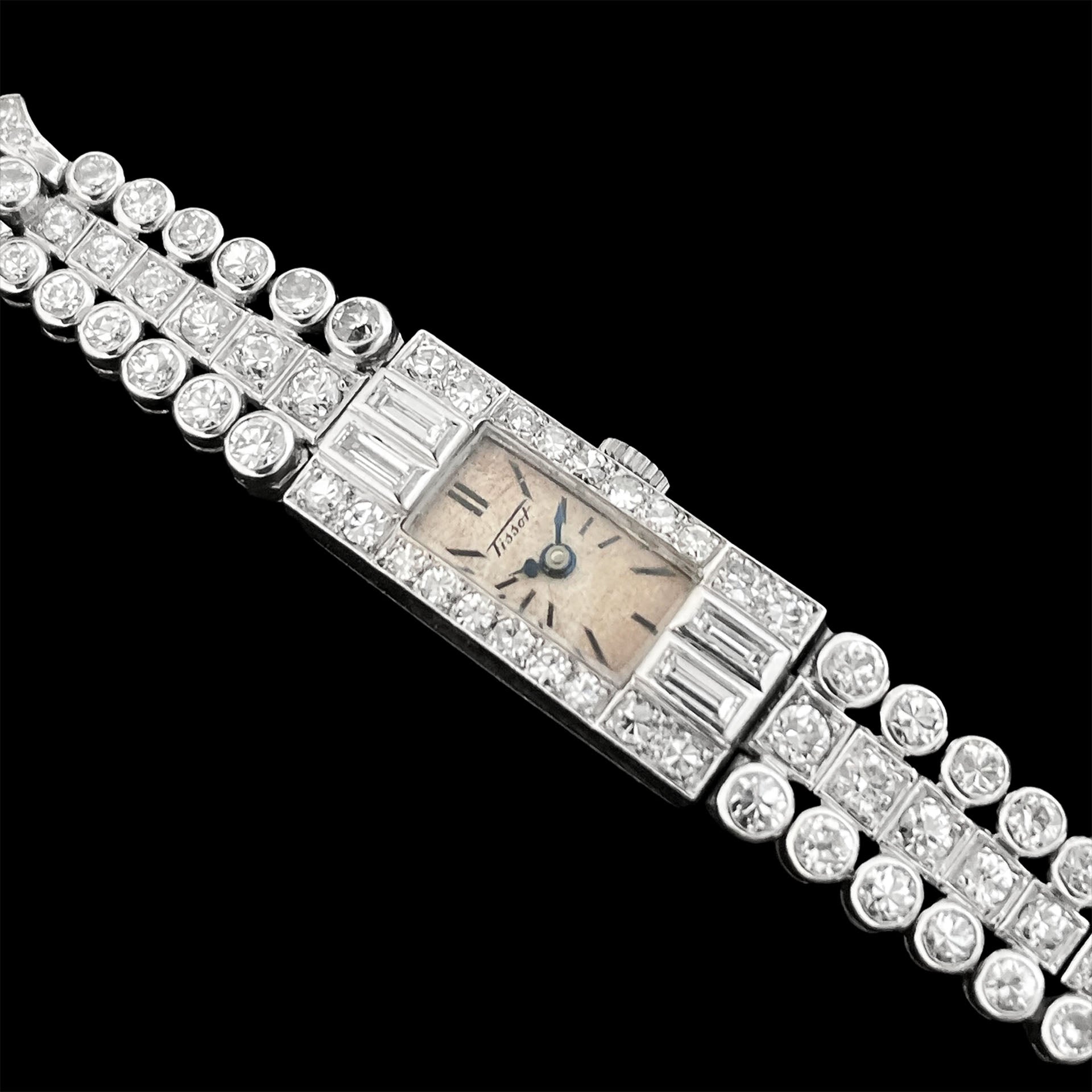 Tissot Art-Déco Diamond Tank