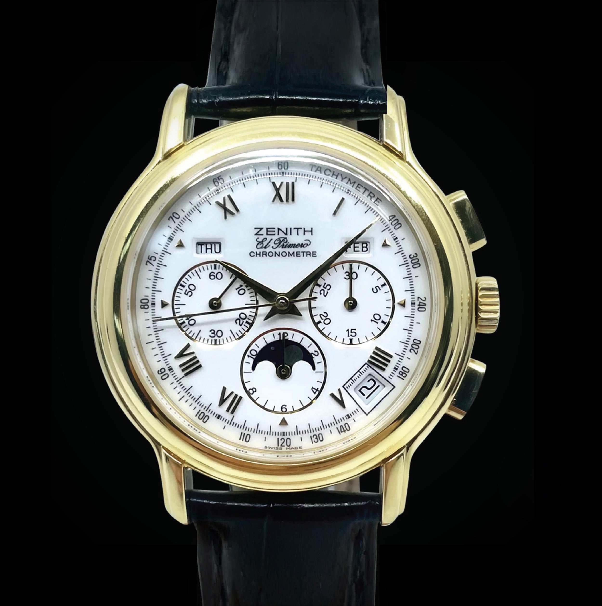 Zenith Chronomaster El Primero Triple Calendar 18K